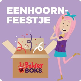 Eenhoornfeestje Vlinder de Bolderboks themaverhuurkist